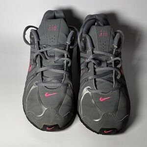Nike Gray and Pink Athletic Shoes
